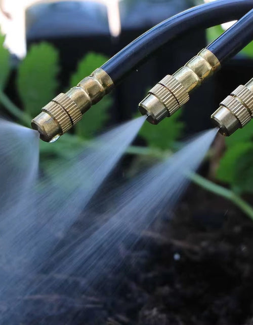 Load image into Gallery viewer, 30M-5M DIY Free Bending Universal Sprayer Kit 8Mm Hose Patio Misting Cooling System for Garden Plant Fogging Watering Irrigation
