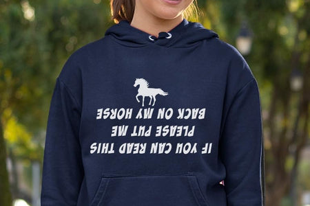 Gift for Girls Who Love Horses Girl Teen Women Horse Lovers Hoodie