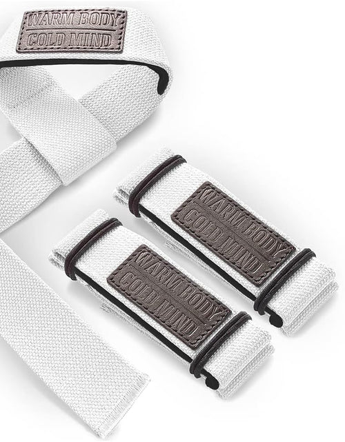 Load image into Gallery viewer, Lasso Lifting Wrist Straps for Cross Training - Rated at 770 Lb - Hand Wraps for Olympic Weightlifting, Powerlifting, Weight Lifting, Bodybuilding Strength Deadlift Gym Bar, Cotton
