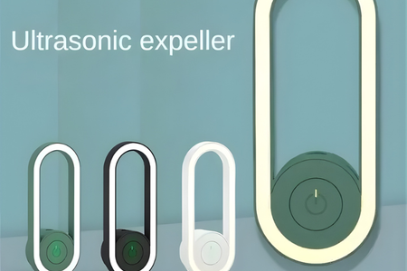 BuzzShield™ Ultrasonic Mosquito Repeller & LED Night Lamp – Sleep Tight, Bite-Free, Every Night