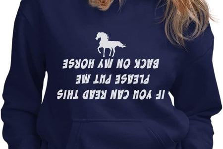 Gift for Girls Who Love Horses Girl Teen Women Horse Lovers Hoodie